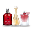 ¡Kit 2+1 gratis! Cacharel Amor Amor, La Vie est Belle y J'adore (100ml)