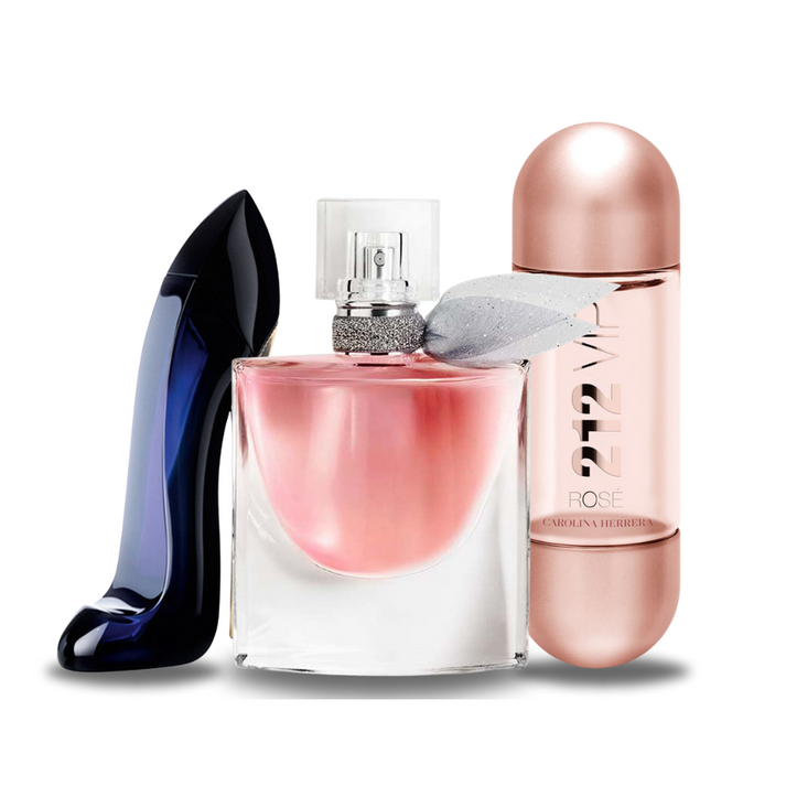 ¡Kit 2+1 Gratis! Good Girl + La Vie Est Belle + 212 VIP Rosé (100 ml)